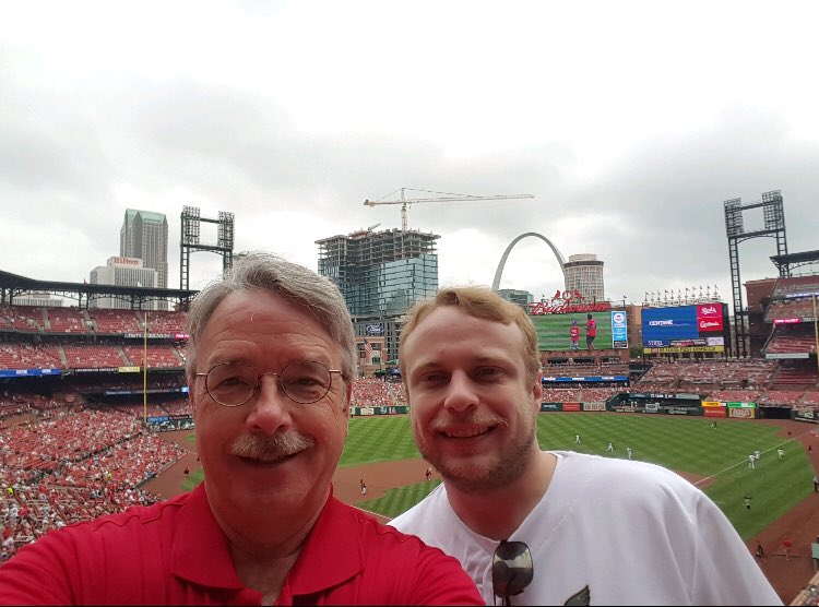 collinspeeples's tweet image. Father. Son. Baseball ⚾️ 
#STLCards #TimeToFly #CINvsSTL