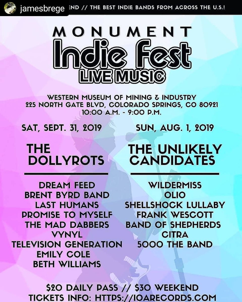 Tune into fishcreekradio.com to hear everything live if you're not local. If you're local, get your butts out here!! #localmusic #local #indiemusic
#indie #musicfestival #liveshow #colorado #music #indiefest #getouthere #lastday #hashtag