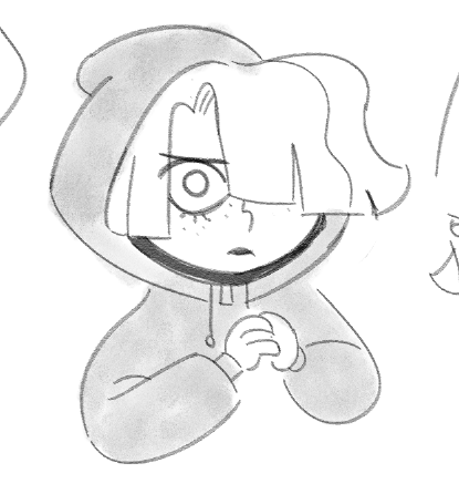 Even on vacation I still think about drawing fake YA novel girls 