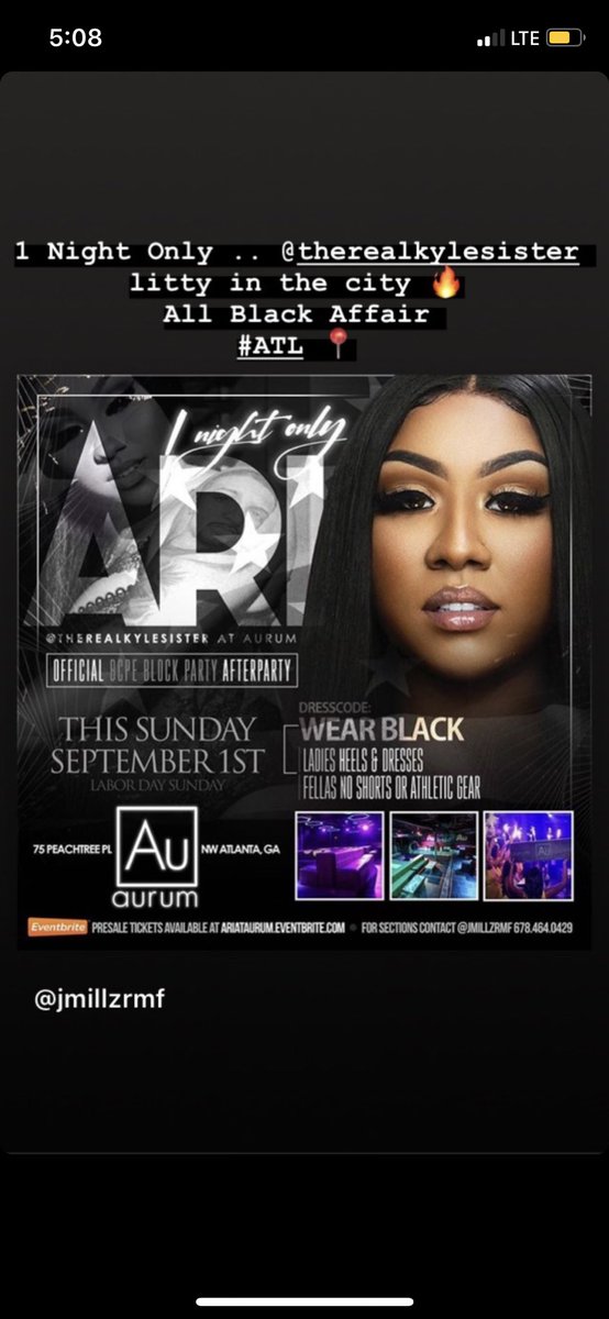 GandalfDaGreat's tweet photo. #ARIATAURUM TONIGHT
SECTIONS GOING FAST
TEXT 770.820.4587 FOR SECTIONS
LABOR DAY WEEKEND ATL FINALE
#LABORDAYATL #LABORDAY #ATLANTA #LUDADAY #LUDADAYWEEKEND
https://t.co/ufezaiJJrK…
https://t.co/sMQTI5fPjG
#GSU23 #CAU23 #KSU23 #BCPE #AUC23 #GSU #CAU #KSU #AUC #SPELMAN23