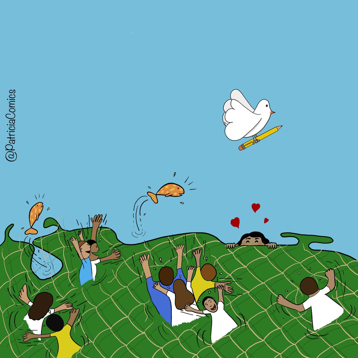 Just a dream...
.
Mi sueño de Libertad! 
Esto es sólo una representación gráfica, la libertad es mucho más que eso... pero comencemos por la deseada hoy por millones de venezolanos.
.
¿Cuál es tu definición de Libertad?
.
#libertad #freedom #venezuela #dream #1sep <a href="/CaricaturasVe/">CaricaturasVE</a>