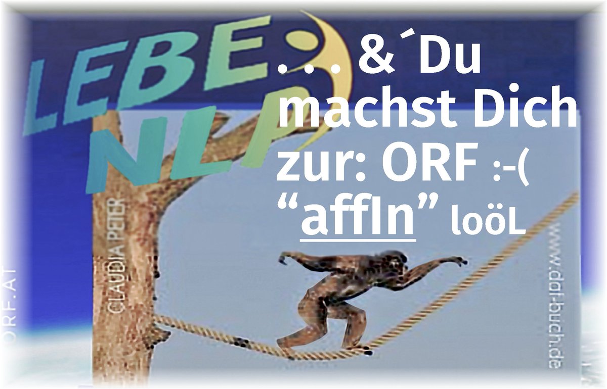 unpapagei's tweet image. . . . die tgl. NLP @ORF :-( 1/8´tl. porno satz´anfang/ende stöhn´schnappatmung :-( mit: #triggern - #ankern &amp;amp; peinlichem &quot;zähne´zeigen&quot; youtube.com/watch?v=jZLMZ-…
