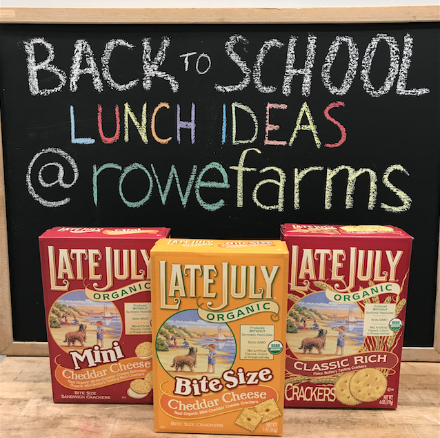 An #organic twist on a school #lunch classic! We love <a href="/latejulyorganic/">Late July Organic</a>’s delicious crackers and your kids will too.