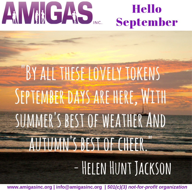 amigasnj's tweet photo. Welcome September 2019! https://t.co/bPIQj3AYs9 @amigasnj #amigasnj #empowHERprograms #september2019 https://t.co/O0jd9sk6VU