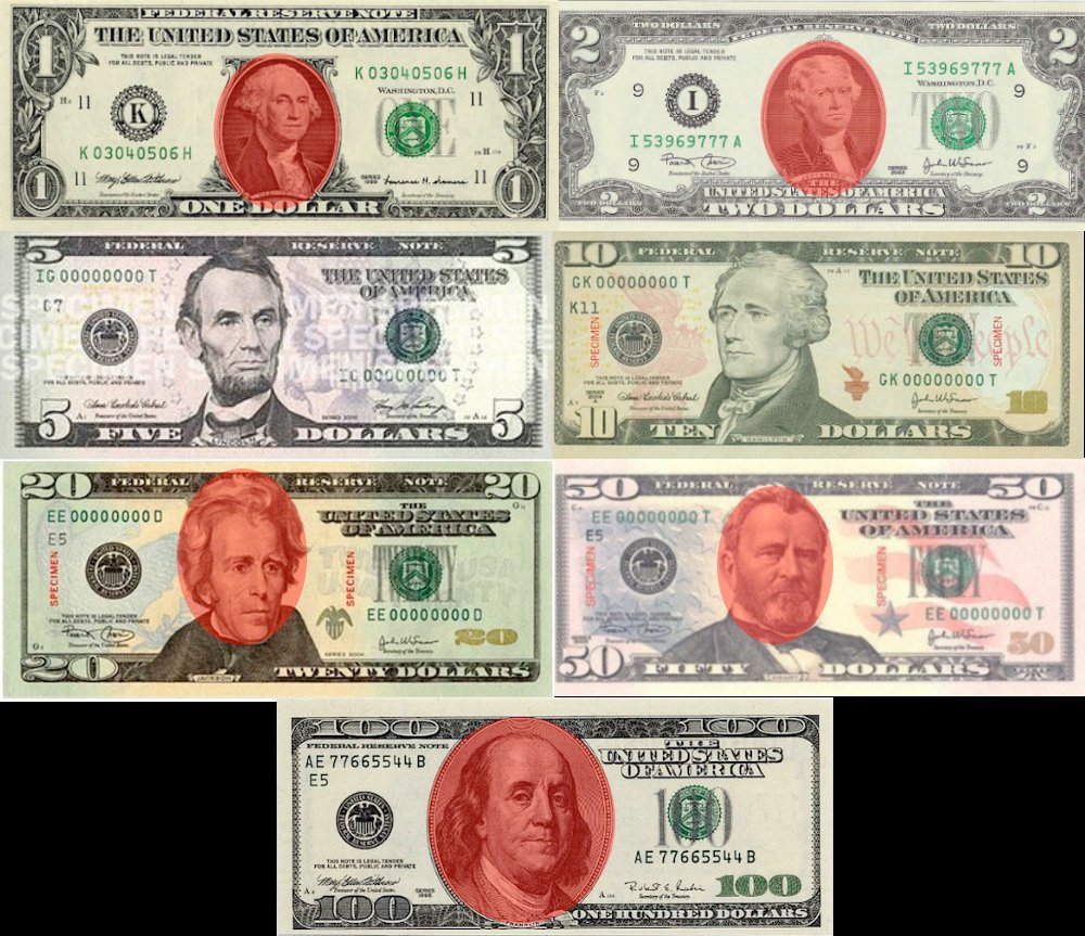 Kind of weird that in the year of our lord 2019 we're still walking around with pictures of old slaveholders in our pockets.At least Ulysses S. Grant on the $50 and Benjamin Franklin on the $100 did eventually free the people they held and spoke out against the practice.