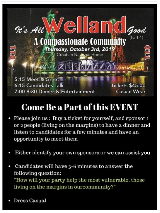 #ItsAllWellandGood Part 4: Thursday 3 October. 

Contact paulturnernd@hotmail.com for tickets.