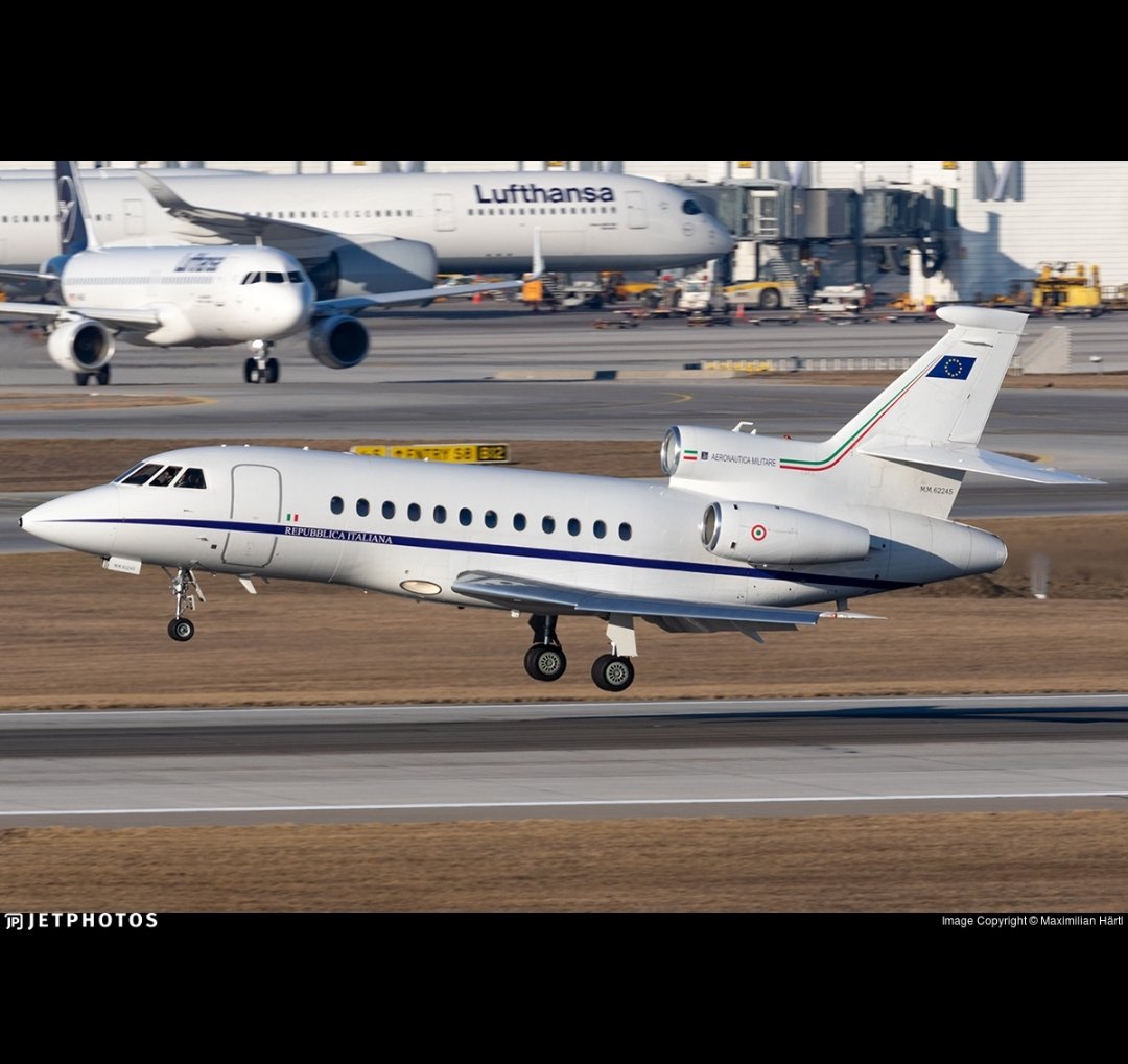 is_keelu's tweet photo. Italian Air Force
Dassault Falcon 900EX EASy
Spotted taking off from Warsaw, #Poland
#MM62245 #33FFAD #VIPtransport #VIPpassenger #Planespotter #Planespotting #Aircraft #aviation #militaryaviation #MilitaryAircrafts #Planespotters https://t.co/oV4Ph3Gd0z
