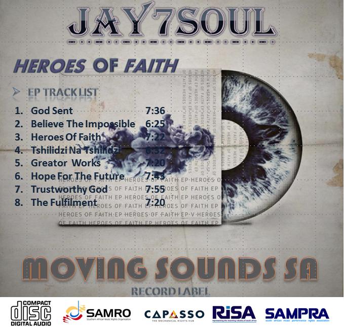 MovingSoundsSA's tweet photo. Cd hard copies will be available from tomorrow. Get yourselves copies of #HeroesOfFaithEP #DeepGospelHouseMusic https://t.co/LgNJcwpCUY