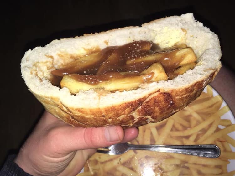 Rate My Plate on Twitter "Half a Loaf of Tiger Bread Filled with Chips