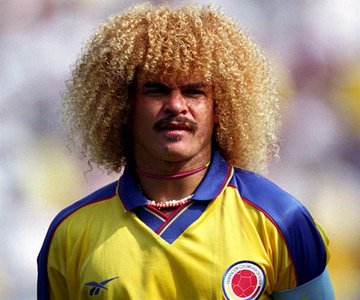  HAPPY BIRTHDAY The iconic Carlos Valderrama turns 58 today!

Here\s his four best haircuts... 