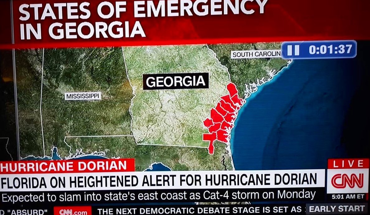 Image result for cnn forgot alabama hurricane