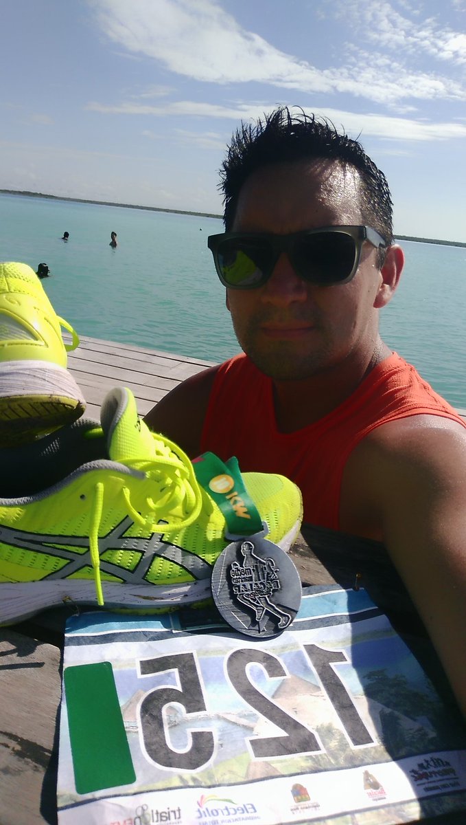 Kike_Cerecero's tweet photo. #21KBacalar ruta con muchas subidas en total haces 123metros,
Sumarle la temperatura a 23℃, lo bueno que el sol nos perdono durante 19km estuvo nublado.
Excelente experiencia. #YoElegiCorrer @EntreRunners @templorunner #IMoveMe #SoloNosQuedaCorrer #FelizDomingo #DsTrainer https://t.co/xOaK6WeZWu