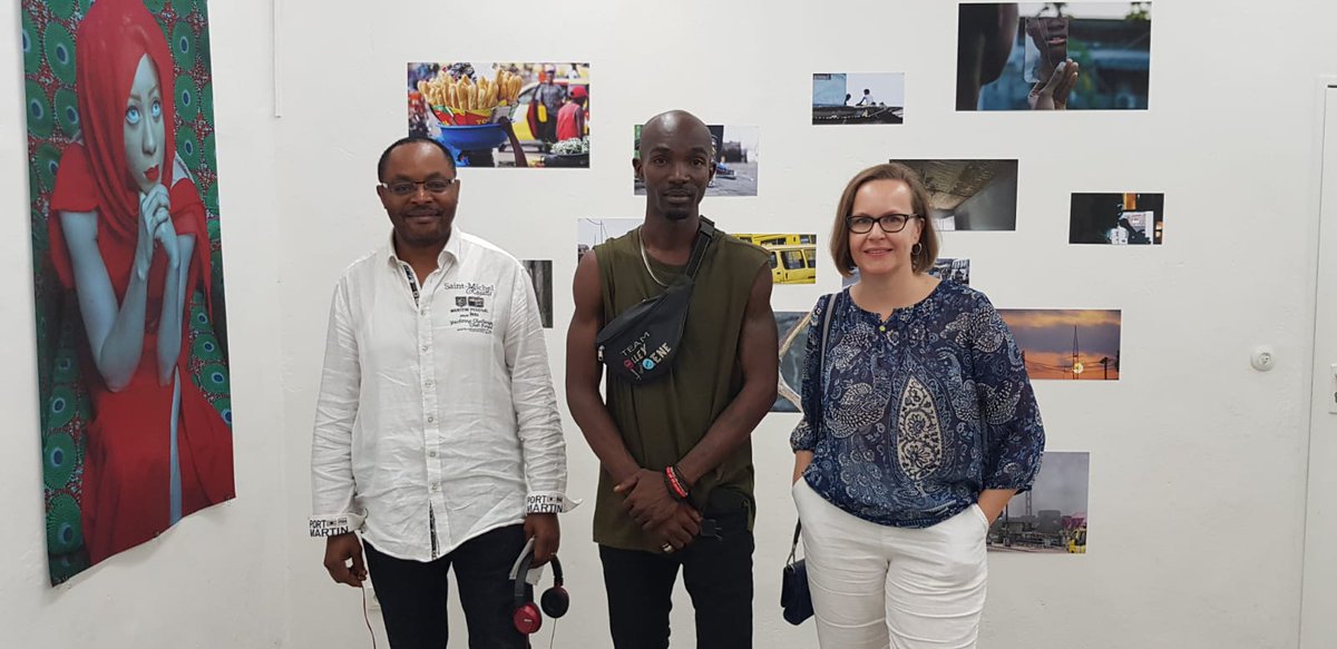 Yesterday with Chris Shongo: photographer and designer from the RDC, part of YAMBI residence and exhibition at ACUD.