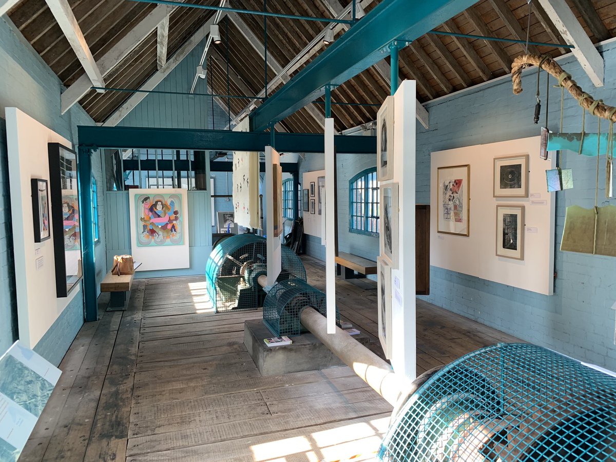 ReadingGaolHug's tweet photo. #InReadingGaol - art inspired by #oscarwilde #theballadofreadinggaol Riverside Museum #rdguk til 15 Sept. #savereadinggaol #hugreadinggaol https://t.co/M04cS4LyA8 https://t.co/mCy84KWimL