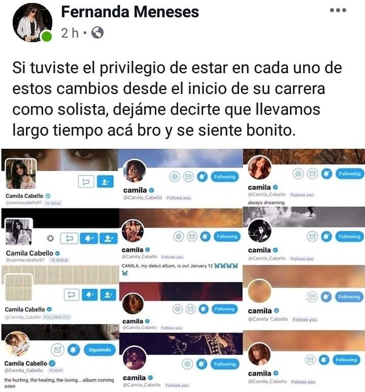 CamilaJaneJBN's tweet photo. Vi cada cambio, desde que inicio todo hasta ahora, me siento tan, pero TAN ORGULLOSA de todo lo que ha logrado Camila, es un ángel, ya quiero que comience la nueva era!
CC2 ESTA EN CAMINO
@Camila_Cabello @CamilaAccess @rogerhgold @alejandrocabe12 #CC2isComing #CamilaCabello https://t.co/DJ4DohsAE8