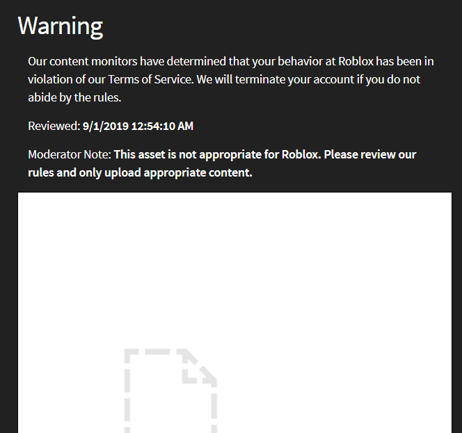 Fave On Twitter Omfg These Warnings Just Won T Stop Roblox Is Really Really Out To Get Me And They Won T Even Show Me What I Did Https T Co Znf76g2uut - fave robloxfave twitter