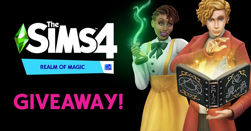 SimsVIP's tweet image. 🚨TWITTER GIVEAWAY🚨

Follow &amp;amp; RT for a chance to win one of *FIVE* #TheSims4 Realm of Magic codes! There will be 5 Winners! The giveaway is open worldwide! 

Entry period ends September 11th.

Good luck! 😊