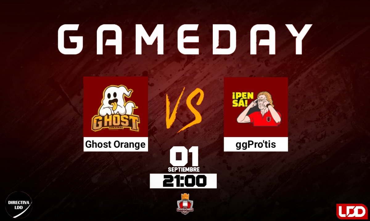 #LDD | GAMEDAY 🏆

🎯 ZONA D | FECHA 1️⃣

<a href="/GhostOrange1/">Ghost Orange</a> 🆚 <a href="/ggFamily7/">ggPros'tis™️</a>

🏟️ Estadio: LDD NACIONAL
🏁 Árbitro: <a href="/Stephano_CR/">Nova l Sebas❤❤</a>
📺 Caster: @SiRKriztyan

#LDD_PERÚ 🇵🇪