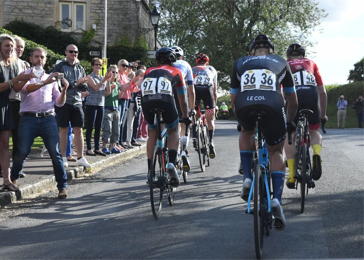 My thanks to Tony in the <a href="/Brother_UK/">Brother UK</a> Neutral Service car for the ring side seat today in the Bourne classic.... got to see the break go from 7 riders working together to split into solo riders chasing each other &amp; also come to the car for drinks #nopunctures #yah
