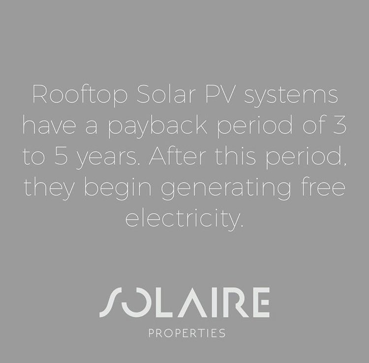 SolaireProperty's tweet photo. It’s just common sense to use sustainable technologies that reduce our Carbon Footprint and long-term costs - even if it means a slight haircut on the profit margin.  #sustainable #solaire https://t.co/MQND3gNfM7