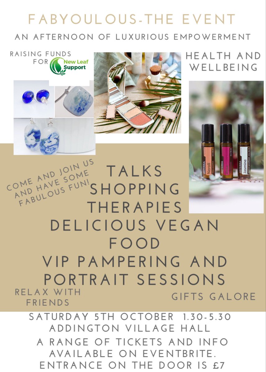 An afternoon of pure delight! Share with your friends! #kentevents #womensupportingwomen #kentbusinesswomen #kentbusiness #kentdaysout eventbrite.co.uk/e/fabyoulous-t…