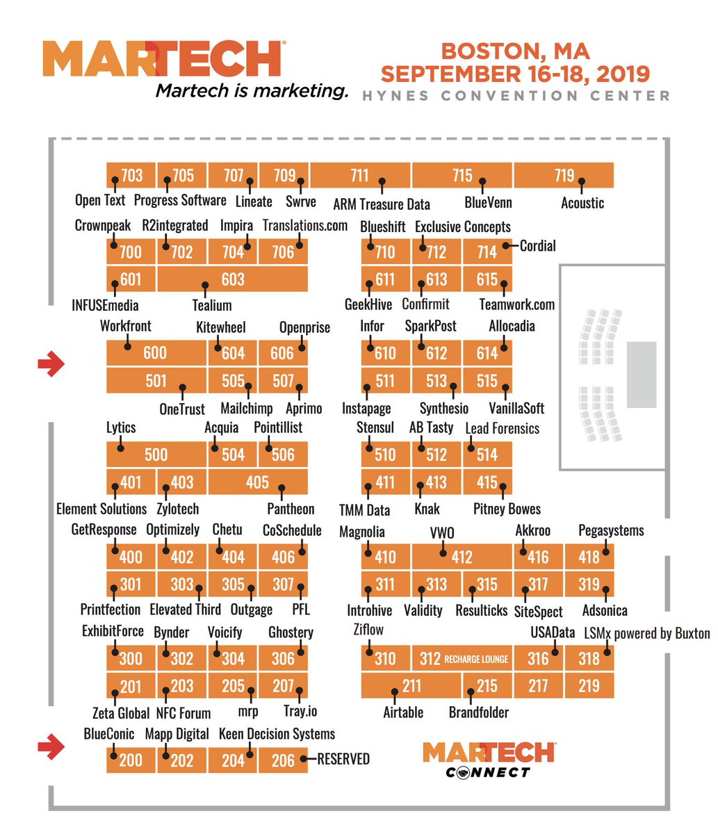 chiefmartec's tweet image. The #MarTech deal of a lifetime:

Our free MarTech Expo+ Pass gives you access to 40+ presentations and 70+ martech vendors chiefmartec.com/2019/09/free-m…

Of course, for the full #MarTech experience, spring for an all-access pass with keynotes &amp;amp; editorial tracks chiefmartec.com/2019/08/martec…