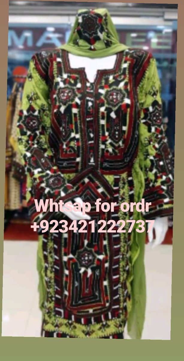 new balochi dress