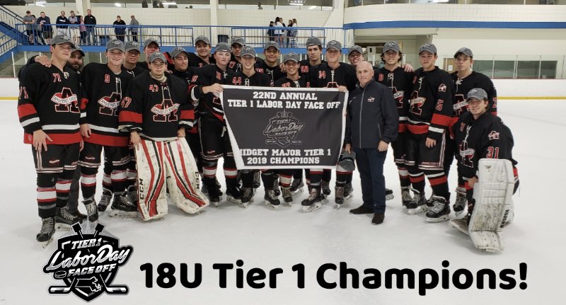 CHAMPS!!! Amherst Knights take down RI Saints 5-2 in the 18U Tier 1 Finals!