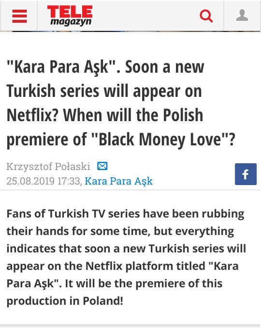 EAdeaz's tweet photo. #EnginAkyürek ve #TubaBüyüküstün nün başrolündeki #KaraParaAşk 15 Eylül'den itibaren 🇵🇱Polonya #Netflix te yayınlanacakmış👍👏👏👏 #Poland
#BlackMoneyLove #SefirinKızı #AmorDeContrabandoES https://t.co/0yVYSnIT6L https://t.co/FdJ4OU2dHR