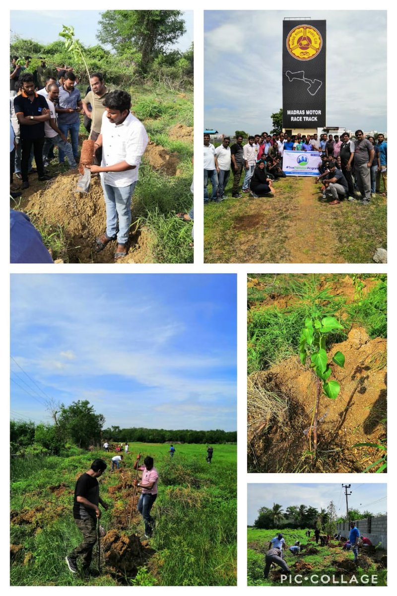 MMSCChennai's tweet image. At MMSC we are not only committed to Motorsport Development in India, we are also committed to our environment &amp;amp; sustainability. 600 saplings planted today around our track along with Sankalp Taru Foundation.