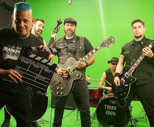 batcaverecords's tweet photo. Thirsty Crows have some great news flying your way‼️ Can you guess?🎬
•
Directed by @danieldeleon333 •
@thethirstycrows #thirstycrows #batcaverecords #pyschobilly #rockabilly #punkrock #rocknroll #thethirstycrows https://t.co/CnZ14c97Kh https://t.co/VGCctIeTnB