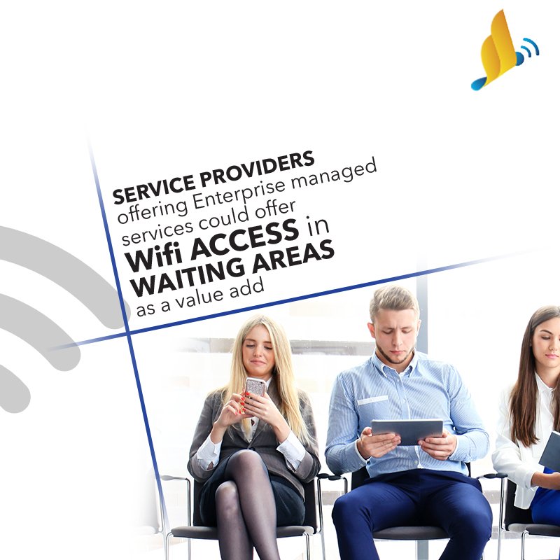 WiFiatFNL's tweet photo. Wi-Fi access in waiting areas and cafeteria as an extension of managed services for corporates could be a part of B2B offering for Enterprise Service Providers. https://t.co/qZzzOzQcXS