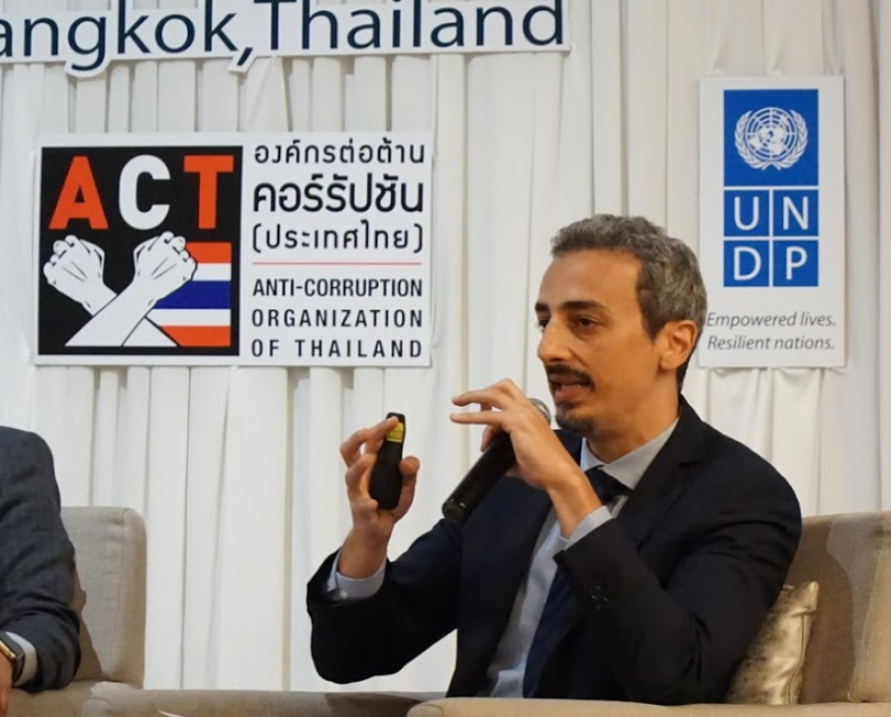 kaerumy's tweet photo. @UNODC_SEAP @CoSTransparency "Utilize technology and open data in procurement"
@F_Checchi from @UNODC_SEAP shares as one of the UNCAC Article 9 review mechanism points #integrity4publicprocurement https://t.co/skrwfXWBoE