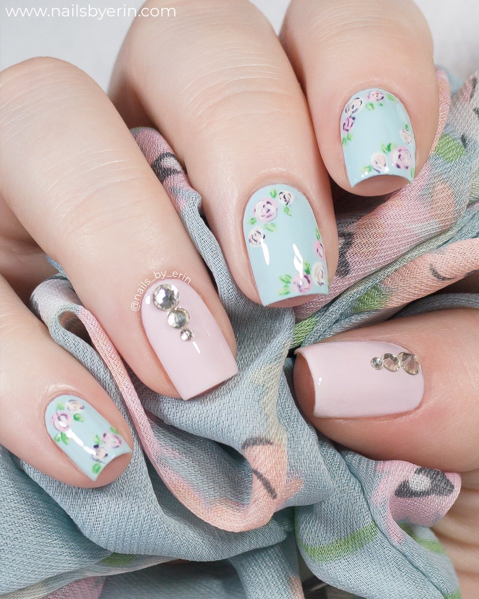 Rose Gold Minnie Mouse Nails  Disney Nail Art! – NailsByErin