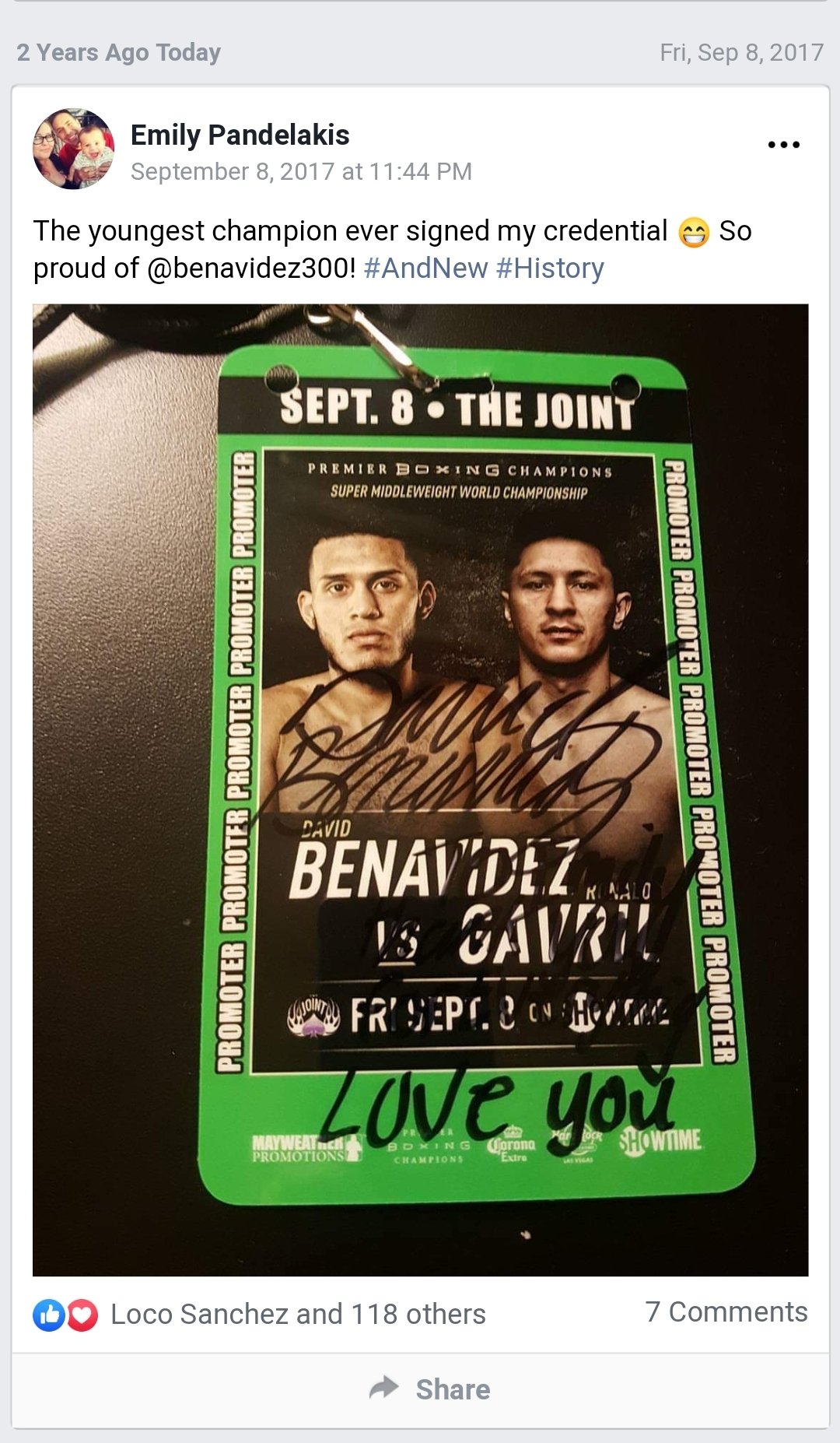 David Benavidez (Benavidez300) / Twitter