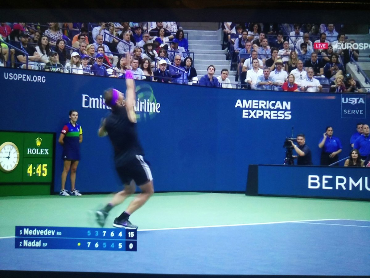 BredesCy's tweet photo. Nunca me cansaré de las lecciones de @RafaelNadal para no rendirte hasta que sea el último punto. Gracias por este partido, gracias por los nervios y gracias por seguir tirando pa'lante Ser el #1 te viene pequeño #Crack 🎾🎾
#USOpen #VamosRafa #FinalUsOpen #Tenis #Rafa #Medvedev https://t.co/FISTinqEoN