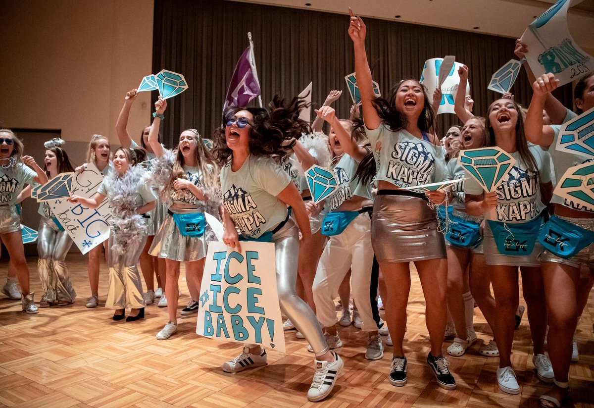 Bid day was a HUGE success!!❄️🕊