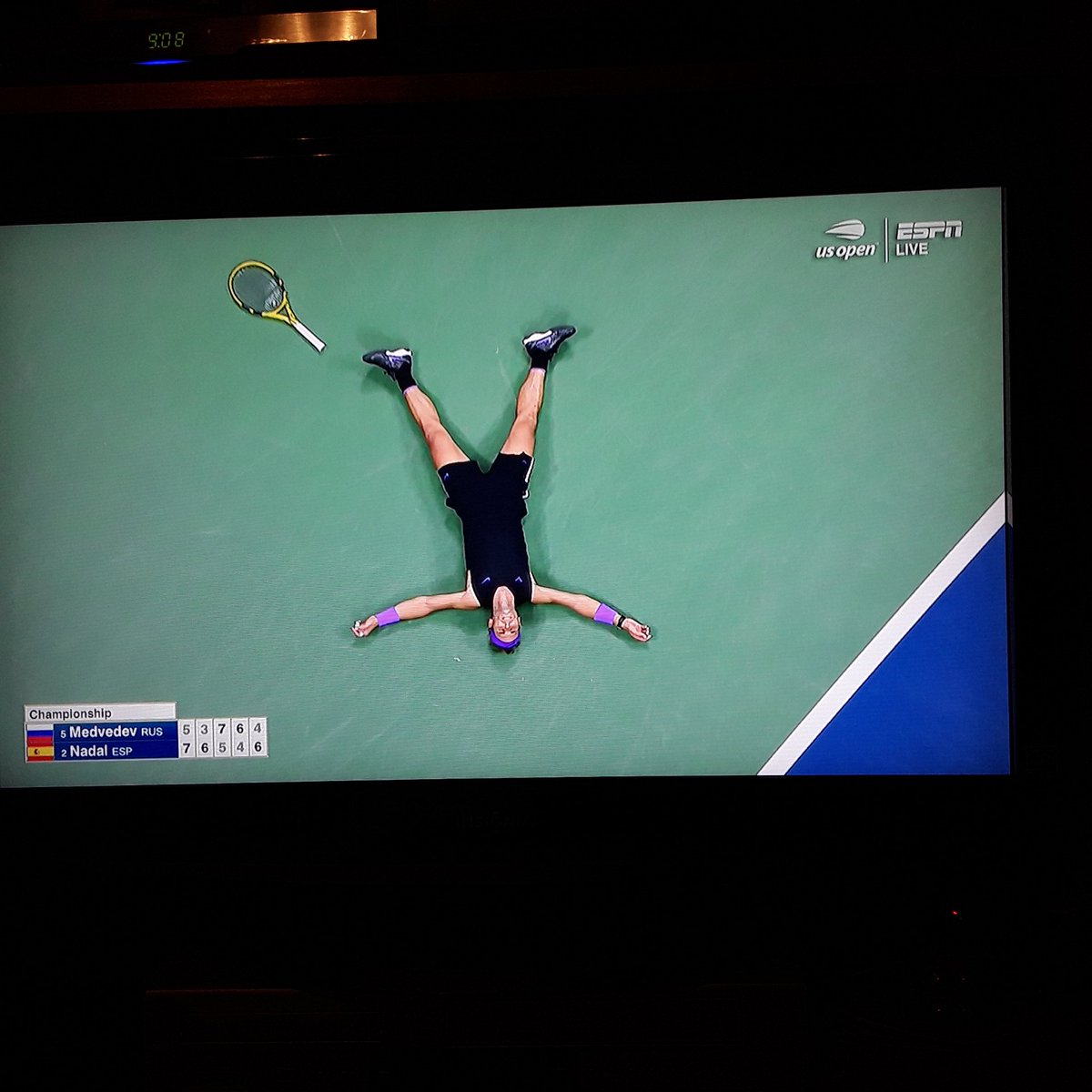 KANZ1981TMTC's tweet photo. Oh my goodness Rafa!
@RafaelNadal @usopen
#NineteenAndCounting
@Rouncy https://t.co/o4QH0GBSzQ