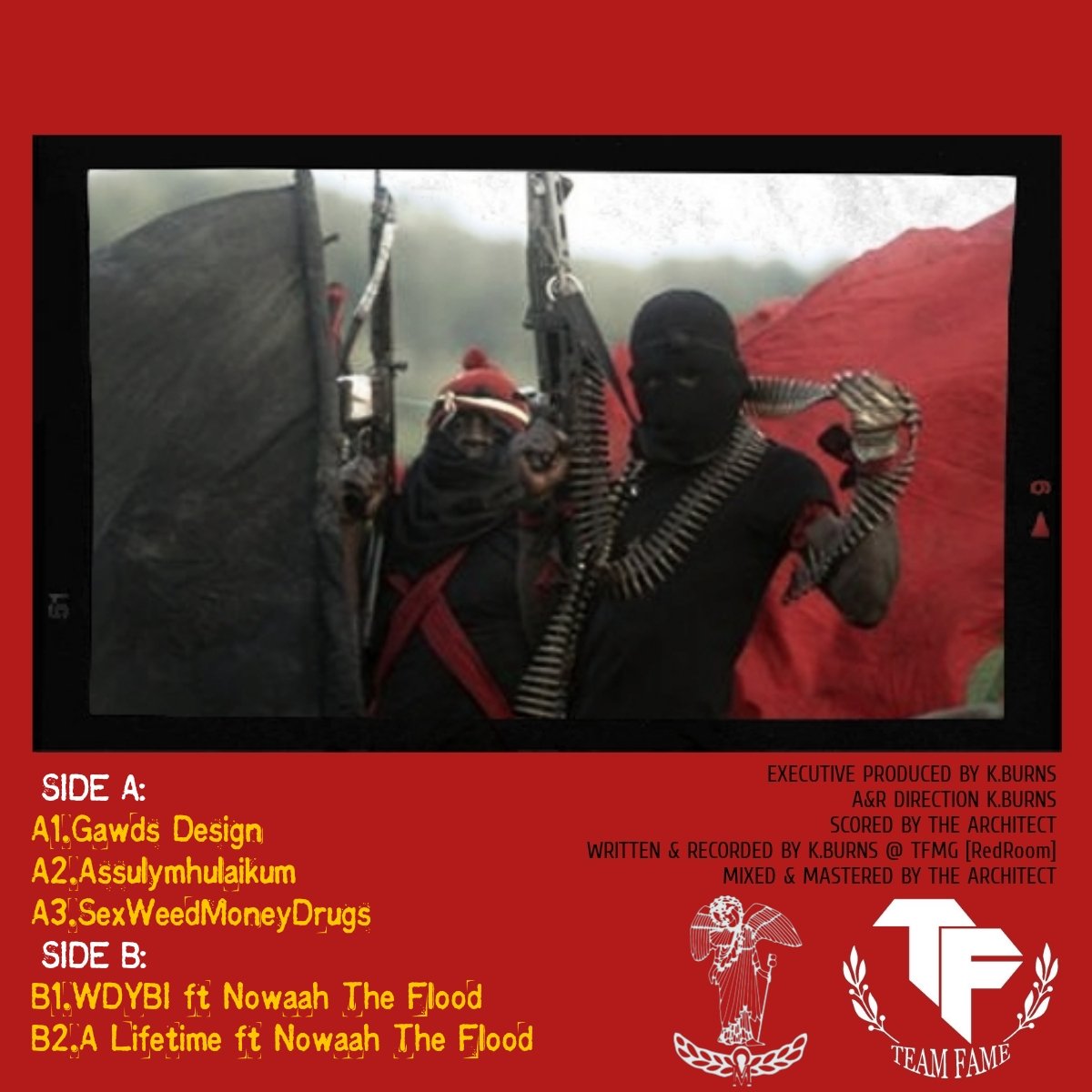 OGUncleBurnie's tweet photo. #WDYBI ep (CoverArt+Tracklist)
[W]hat [D]o [Y]ou [B]elieve [I]n 
Scored entirely by @ArchitectHHP 
Featuring @TheGreatFlood7 
9.11.2019 via @Bandcamp 
+++
50 Limited Edition Compact Disc only at https://t.co/MSkd7aDSOG
#itsBurnie #Fiiyaaah #OGUncleBurnie #TF2TheDeath https://t.co/pZjqAygKoL