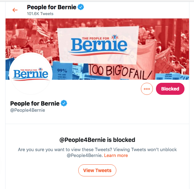 valamontestony's tweet photo. @People4Bernie Im feeling the #Bern #BLOCK #RetrainAI #ChangeHabits #YouAreTwitter - https://t.co/OrefELfaxs
