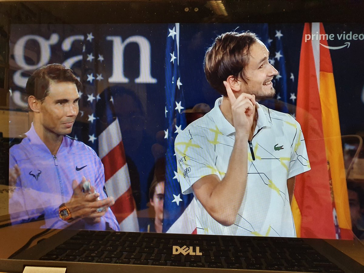 Insane to say the least <a href="/usopen/">US Open Tennis</a>.. 2 sets down I break down and to take <a href="/RafaelNadal/">Rafa Nadal</a> into 5 sets, then almost getting back on serve in 5th set.. <a href="/DaniilMedwed/">Daniil Medvedev</a> dawn of a new era.??