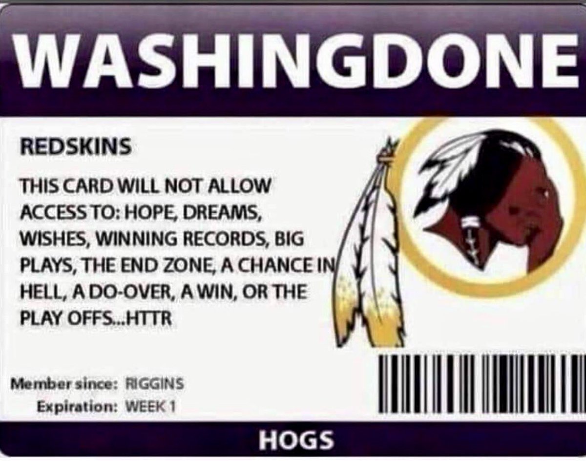 aamj1529's tweet image. Well game one of another season is over, yet same old #Redskins! I need a new hobby! Maybe I’ll plan as many weekend getaways with my family as I can! #GoodbyeNFL not worth my time or money!