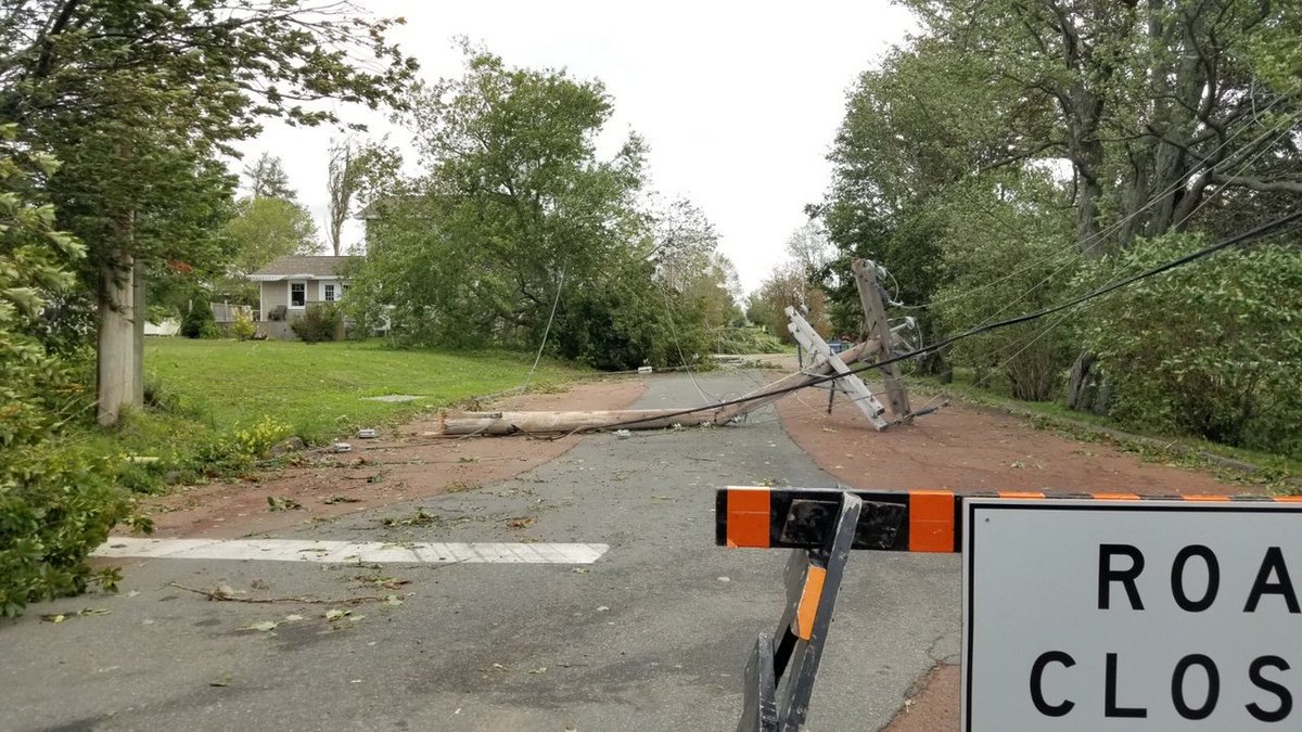 nspowerinc's tweet photo. Since this morning, we’ve restored power to over 180,000 customers. We’ve been working closely with our partners, including local police and fire departments, @nsemo, @redcrosscanada, @nsgov and @JTFA_FOIA, to safely restore power as quickly as possible across the province. https://t.co/MMeOT49AQ8