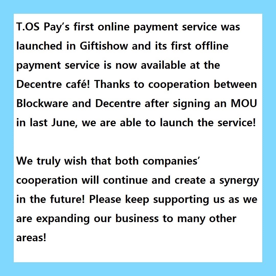 AP_First_'s tweet image. #tos #tosc #tosp #toscoin #tosblock #hybrid #blockchain #payment #platform #system #altcoin #dessert #cafe #bitcoincafe #blockchaincafe #decentre