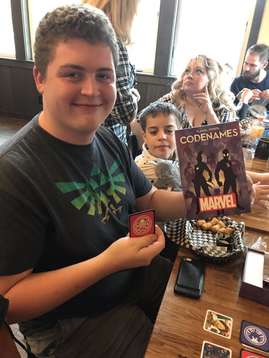 thing12games's tweet photo. Next up was #MarvelCodenames by @czechgames at @ZulusGameCafe
Hydra ended up winning. https://t.co/9SnBNo7Hjo