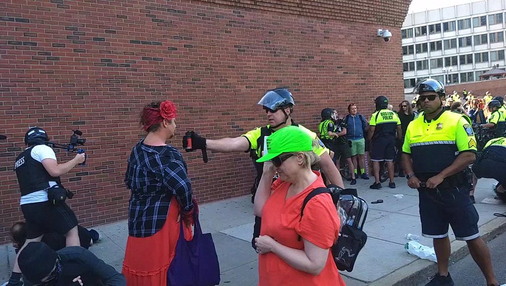 chipgoines's tweet photo. @bostonpolice @UMassBoston Did they celebrate by pepper-spraying a LGBTQ person on the street afterwards? https://t.co/g4CLnvsxOE