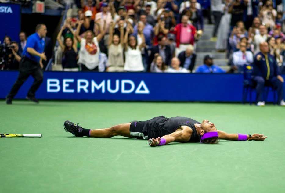 ProspanoHD's tweet photo. History Maker!! 19.0 (★≧▽^))★☆
(#Nadal d. #Medvedev 7:5, 6:3, 5:7, 4:6, 6:4) ❤🏆🏆🏆🏆🏆🏆🏆🏆🏆🏆🏆🏆🏆🏆🏆🏆🏆🏆🏆❤
#USOpen #VamosRafa #BEL19VE #NadalMedvedev https://t.co/ZEEvonFuJe