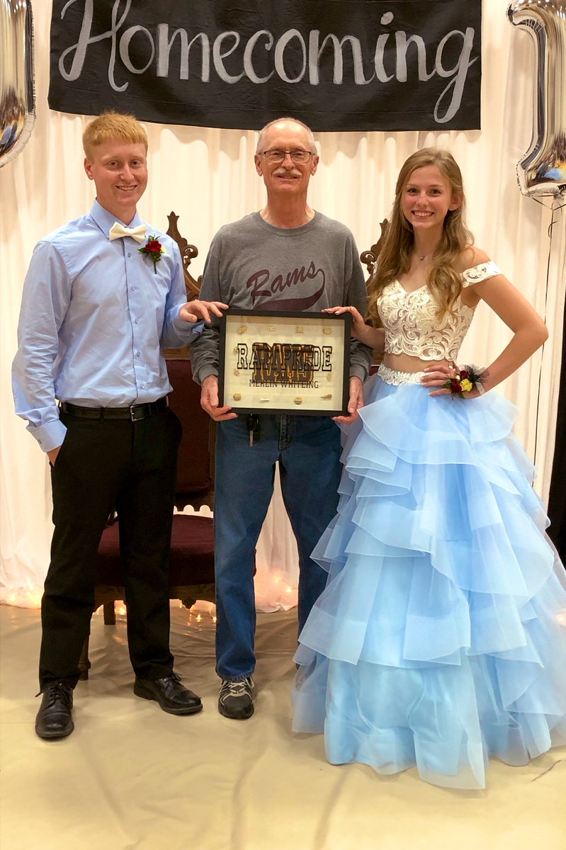 MVAOCOU_StuCo's tweet photo. Thank you to all who came and supported us at the BBQ &amp; Coronation!! We had a great turn out!!!  Congrats to Merlin—2019 Ram Pride Award winner!! #RamPride @MVAOCOURams https://t.co/vJkhgiuFlK