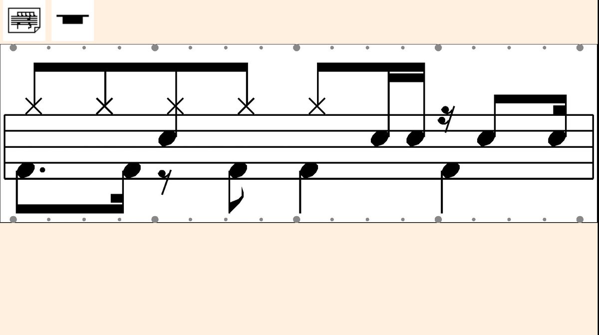 杉本知子 Twitterissa ドラム譜画像作成アプリの改修 タム入力機能の開発はandroid10の情報がもっと出てくるまで保留 じゃあ音出る機能作ろうかな 採譜して 音で答え合わせ出来るようになって良さそう