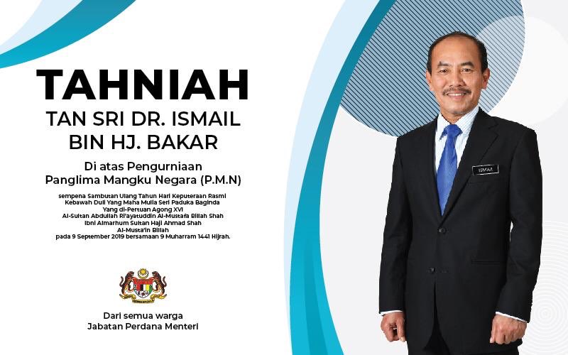 Tahniah Tan Sri KSN
